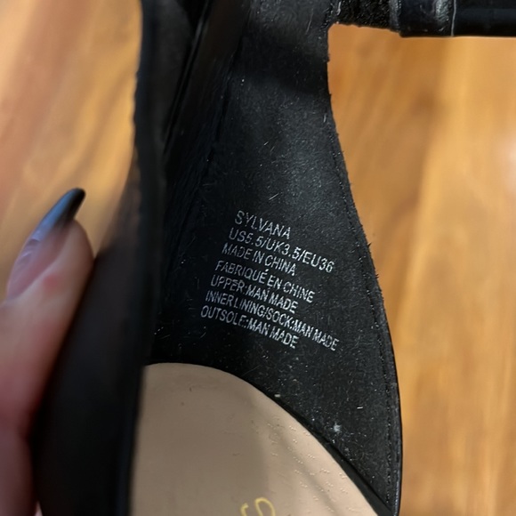 Sylvana Black Heels - Picture 6 of 7